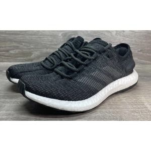 Adidas Core Black PureBOOST Ultra Running Race Shoes Mens 8 NEW Fast Ship